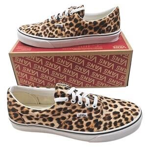 ~SOLD~~Vans ~Men's 11~ Era Leopard Black/Truewhite Skateboarding Sneakers Shoes